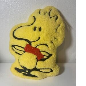 Peanuts NWT Woodstock Yellow 15" Throw Pillow Holiday Target Exclusive 2025